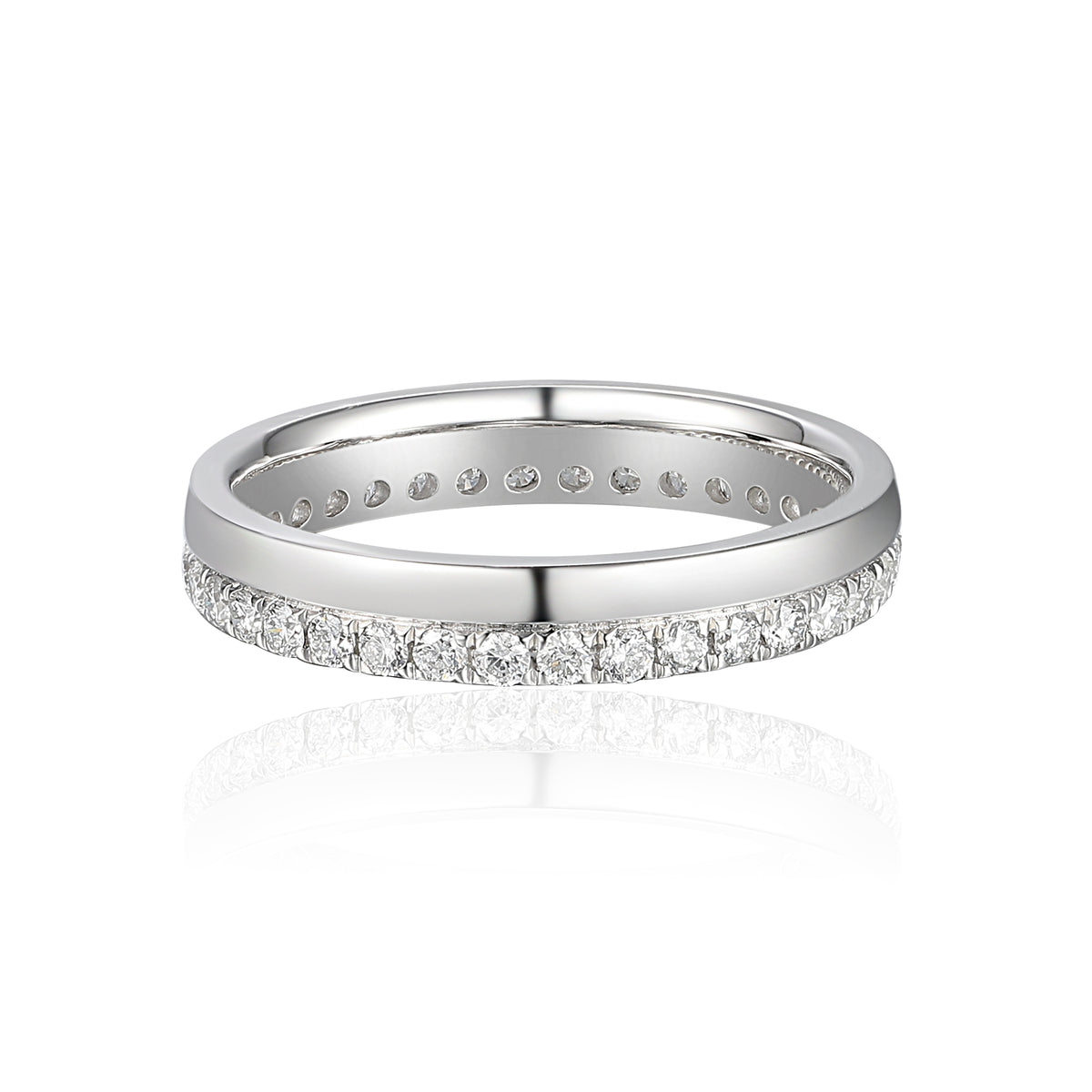 Diamond Micro Set Eternity Ring G/SI