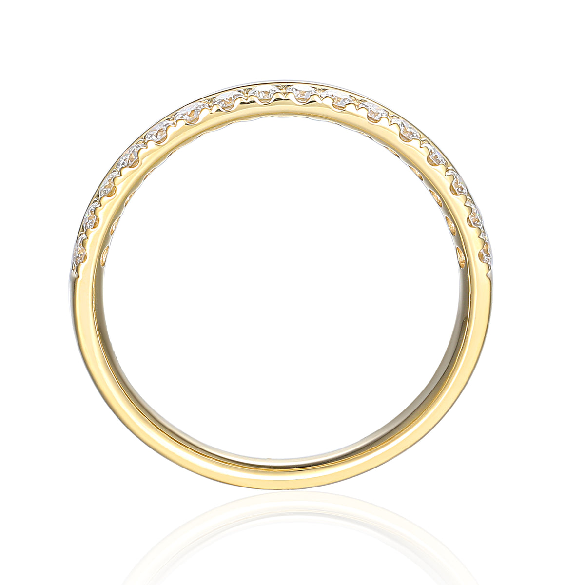 Diamond Micro Set Eternity Ring G/SI