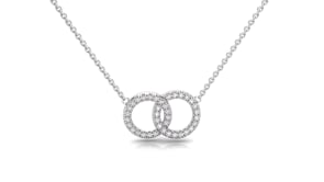Video of diamond circle of life necklace 0.10ct