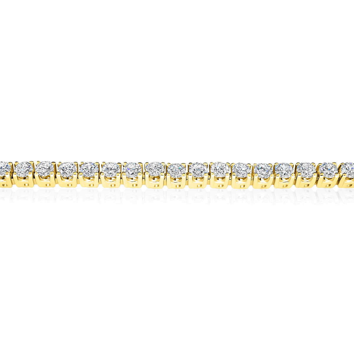 Finesse 4 Claw Diamond Tennis Bracelet