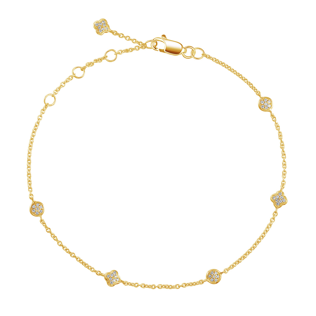 Diamond By The Yard Bracelet – The Real Gem