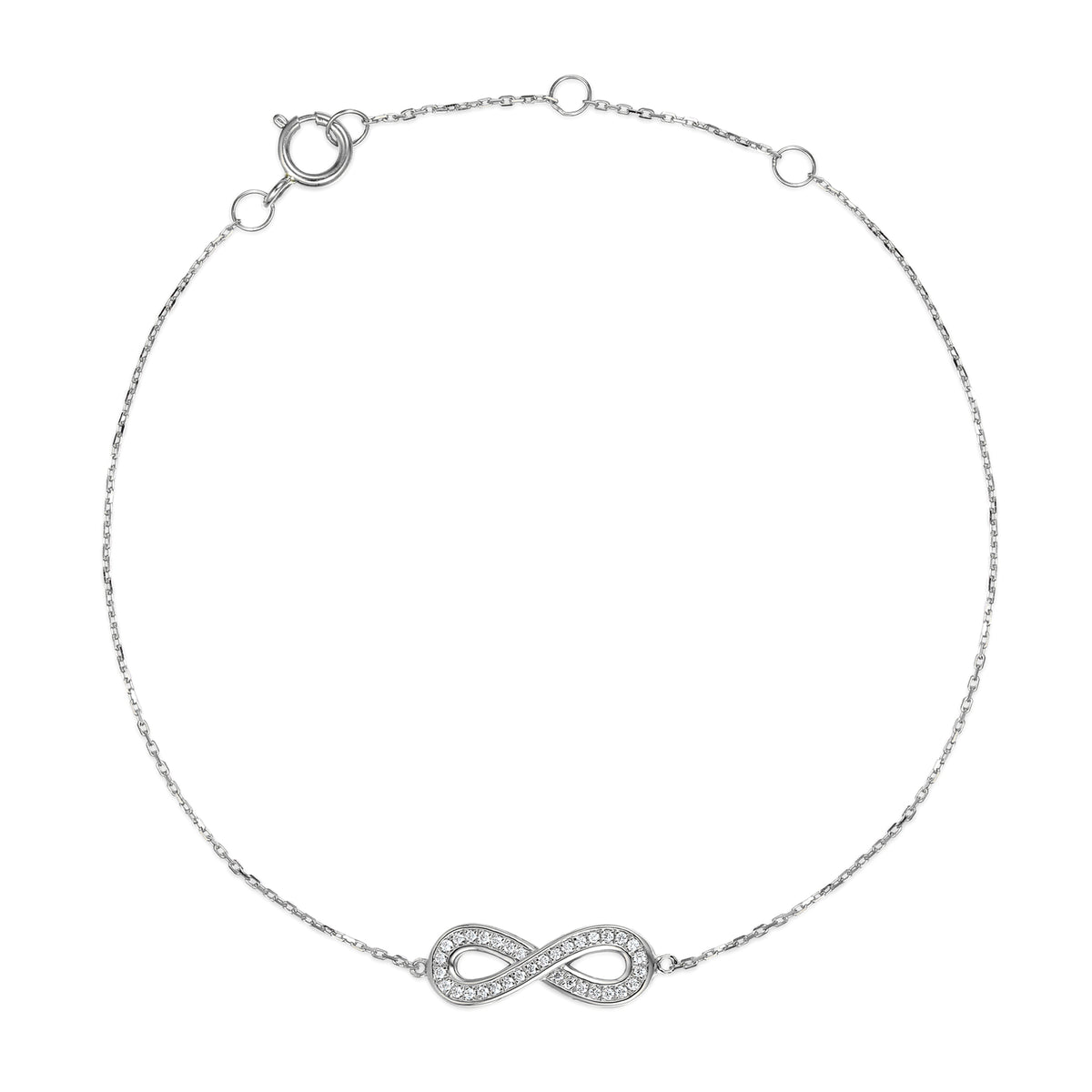Infinity Diamond Bracelet – The Real Gem