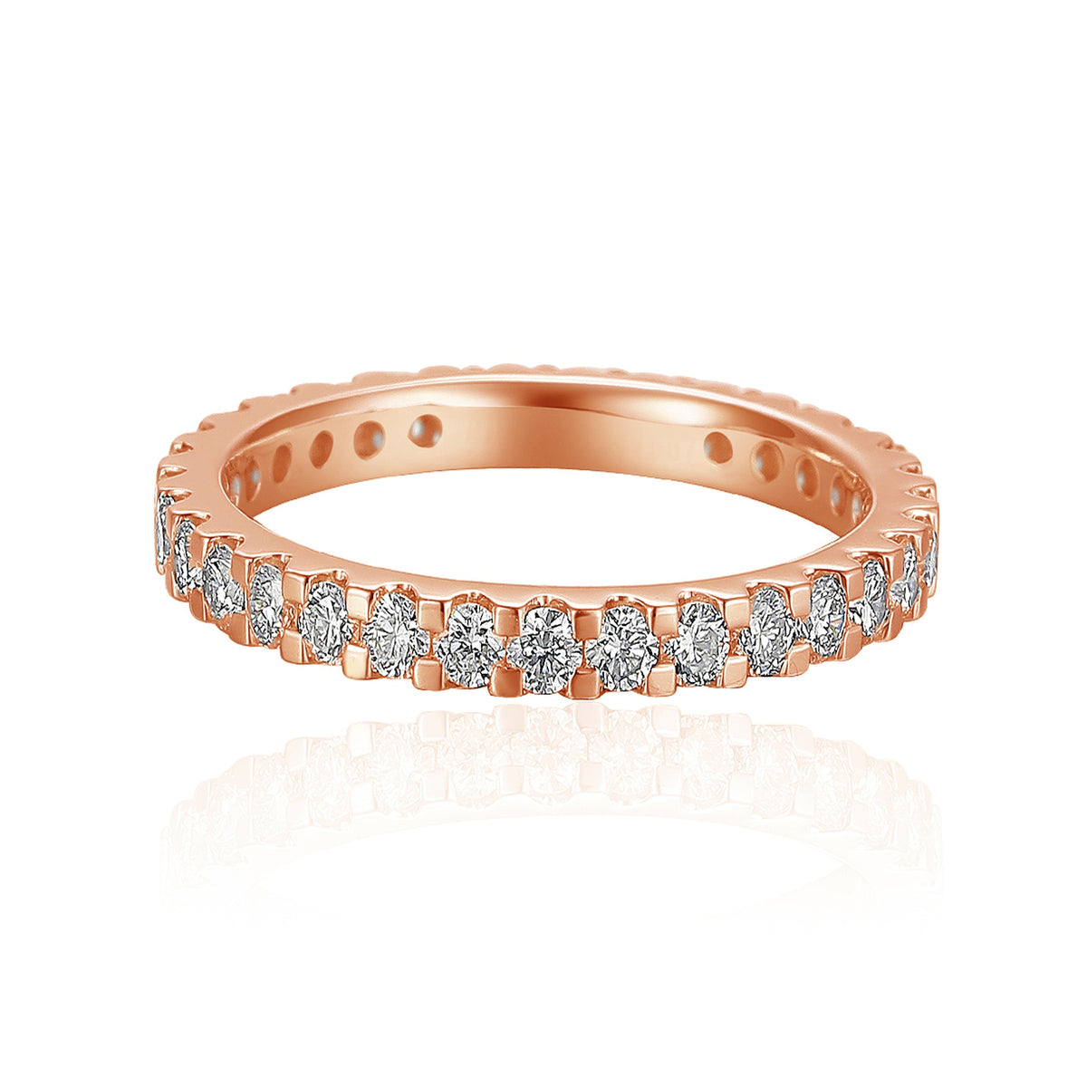 Diamond Eternity Ring Classic Claw-Set Design