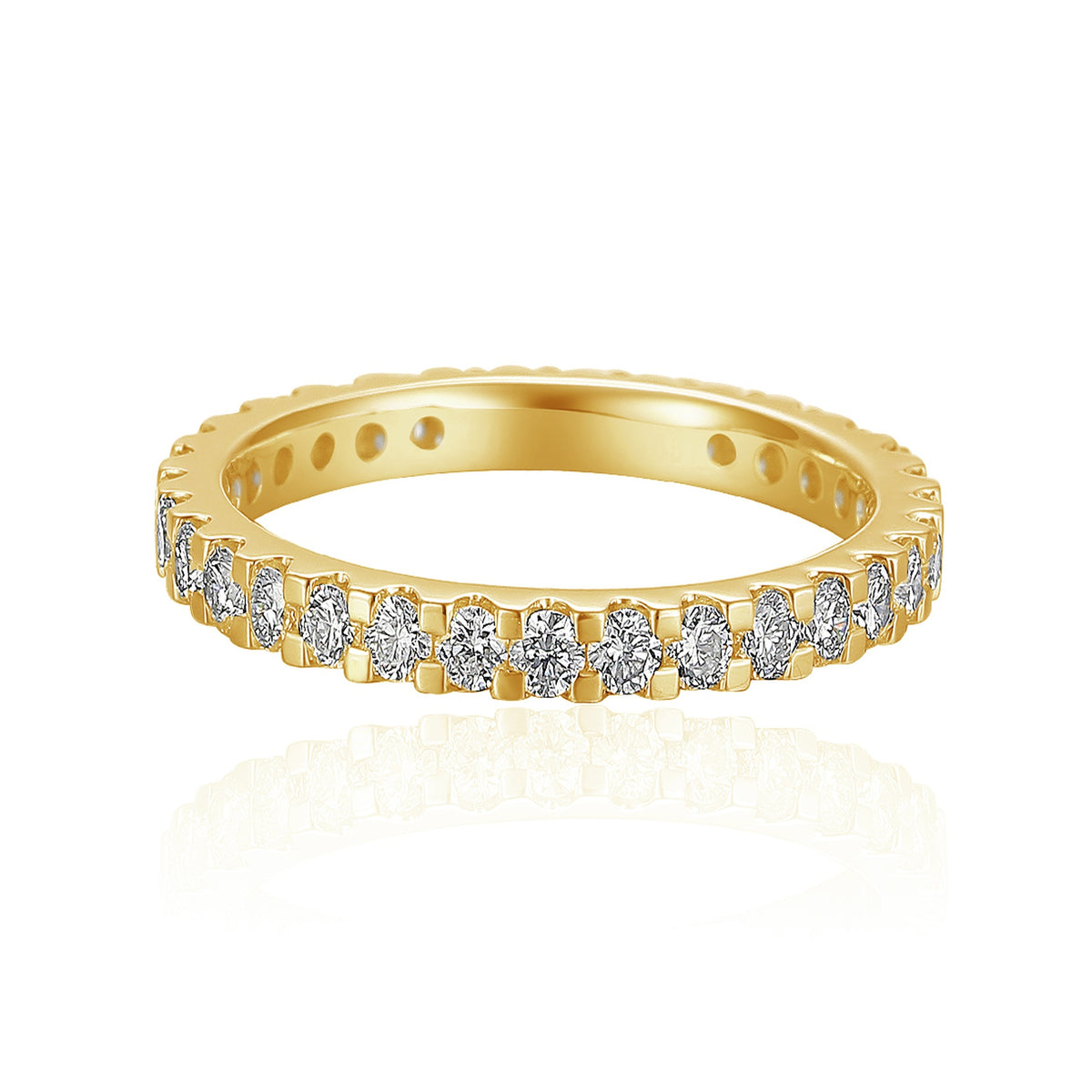 Diamond Eternity Ring Classic Claw-Set Design