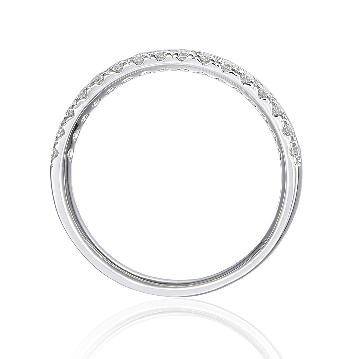 Diamond Micro Set Eternity Ring G/SI